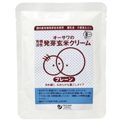 オーサワの有機発芽玄米クリーム（プレーン） 100g