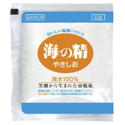 海の精 やきしお （詰替用） 60ｇ