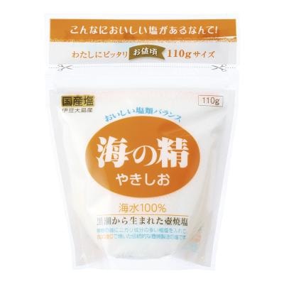 海の精 やきしお （スタンドパック） 110g