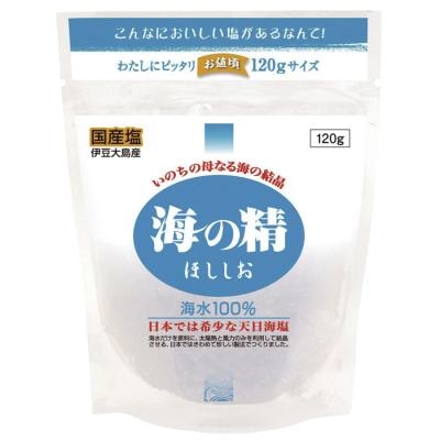 海の精 ほししお（青） （スタンドパック） 120g