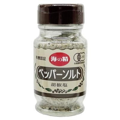海の精 有機ペッパーソルト （ビン） 55g