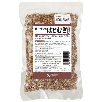 オーサワのはとむぎ（皮付き）国産 200g
