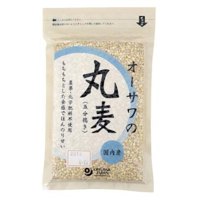 オーサワの丸麦（五分搗き）国産 300g