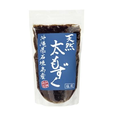 沖縄県石垣島産天然太もずく（塩蔵） 500g