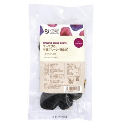 オーサワの有機プルーン（種ぬき） 140g