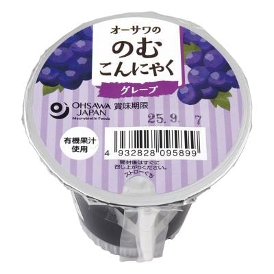 オーサワの のむこんにゃく グレープ 125g