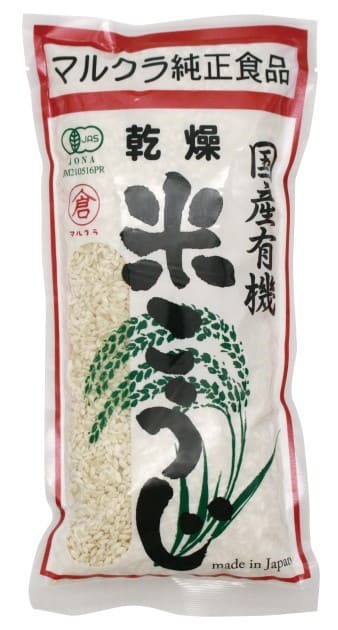 マルクラ 国産有機乾燥白米こうじ 500g