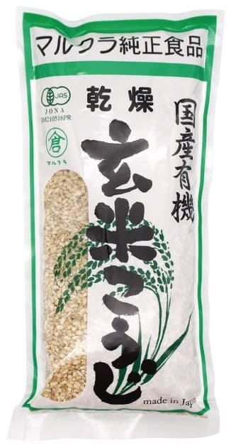 マルクラ 国産有機乾燥玄米こうじ 500g