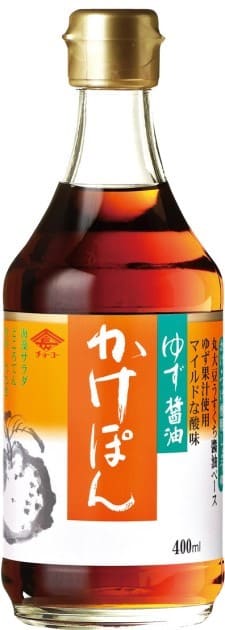 チョーコー ゆず醤油かけぽん 400ml