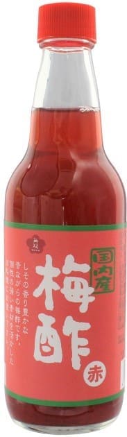 無双本舗 国内産・梅酢〈赤〉 360ml
