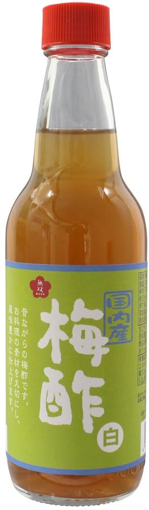 無双本舗 国内産・梅酢〈白〉 360ml