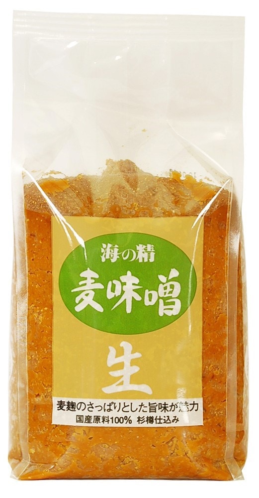 海の精 国産特栽・麦味噌 1kg