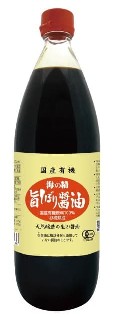 海の精 国産有機･旨しぼり醤油 1L