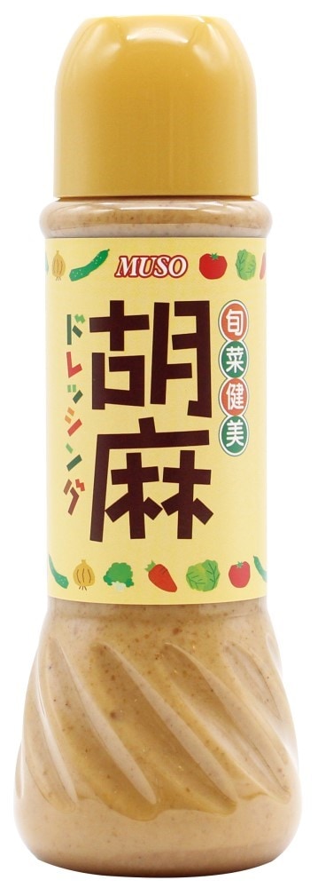 ムソー 旬菜健美・胡麻ドレッシング 390ml