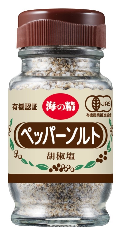 海の精 有機ペッパーソルト 55g