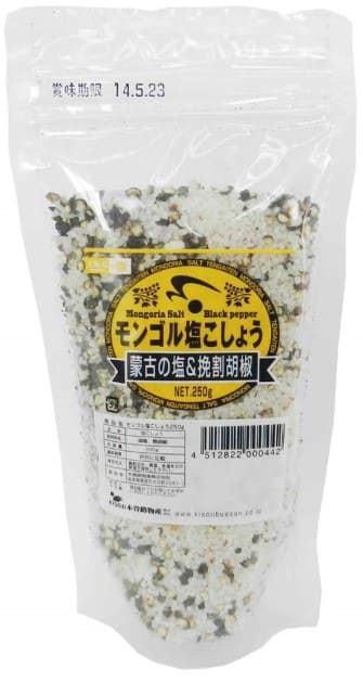 木曽路物産 モンゴル塩こしょう 250g
