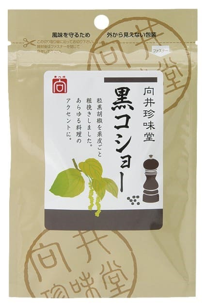 向井 香辛料〈黒コショー荒挽〉 20g