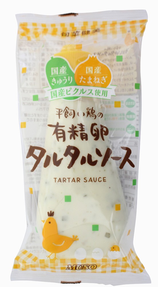 ムソー 平飼い鶏の有精卵タルタルソース 155g