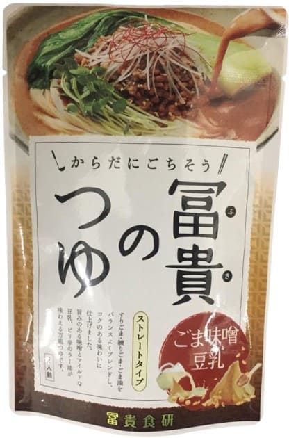 冨貴 冨貴のつゆ・ごま味噌豆乳 180g