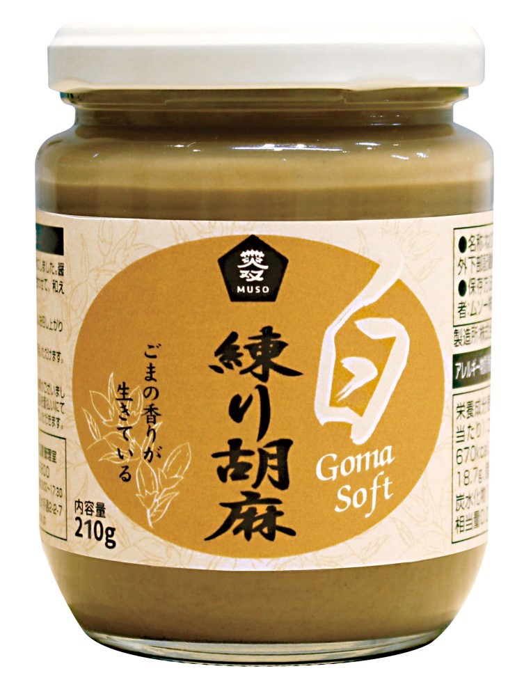 ムソー 練り胡麻・白 210g