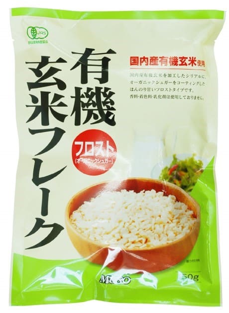 ムソー 有機玄米フレーク・フロスト 150g