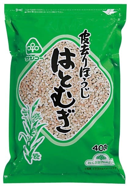 サンコー 皮去りほうじはとむぎ 400g