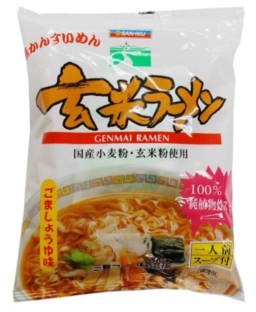 三育 玄米ラーメン・ごましょうゆ味 101g