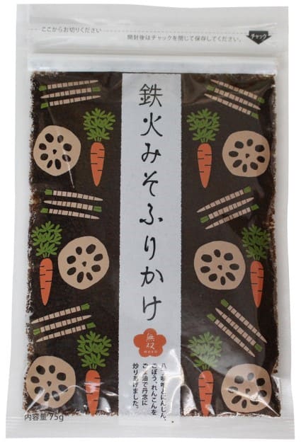 無双本舗 鉄火みそふりかけ〈袋〉 75g