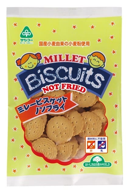 サンコー ミレービスケットノンフライ 100g