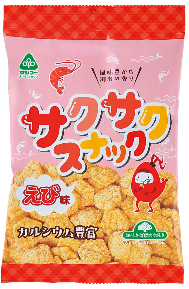 サンコー サクサクスナック えび味 50g