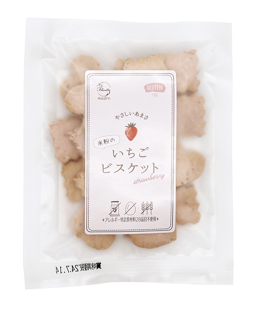 G&LP ﾌｪﾘｼｴｯﾀﾏｰﾄﾞﾚ 米粉のいちごビスケット 35g