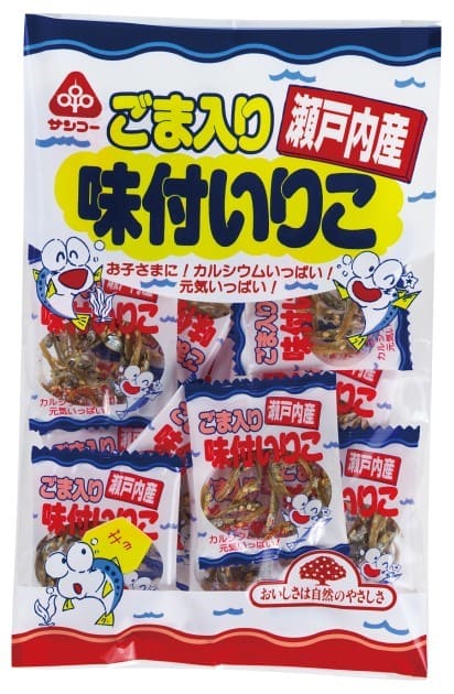 サンコー ごま入り味付いりこ 30g(2.5g×12袋)