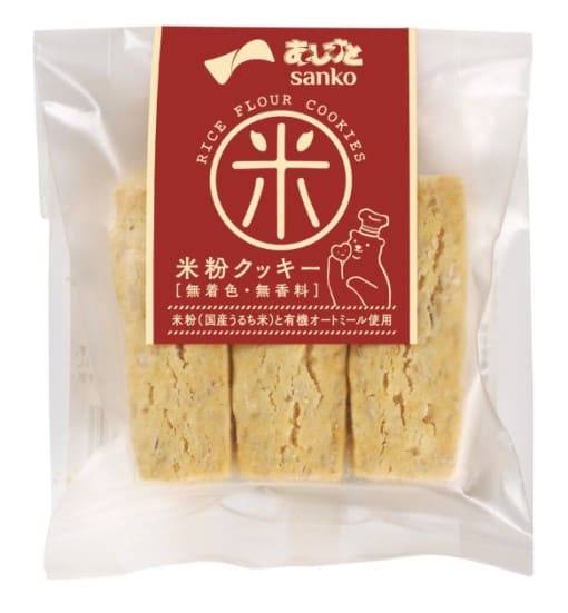 サンコー 米粉クッキー 6本
