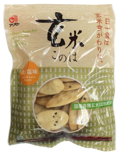 アリモト 玄米このは・うす塩味 80g