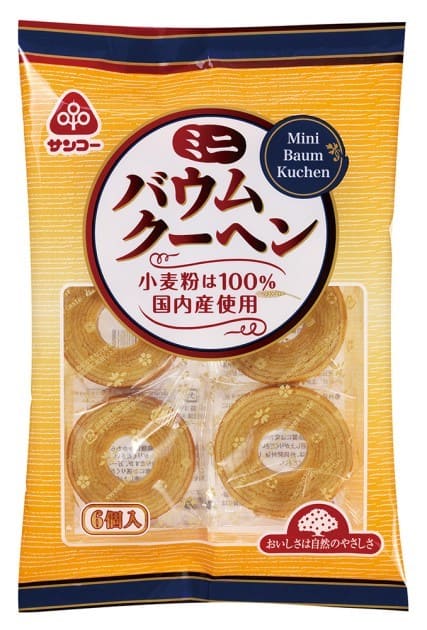 サンコー ミニバウムクーヘン 6個