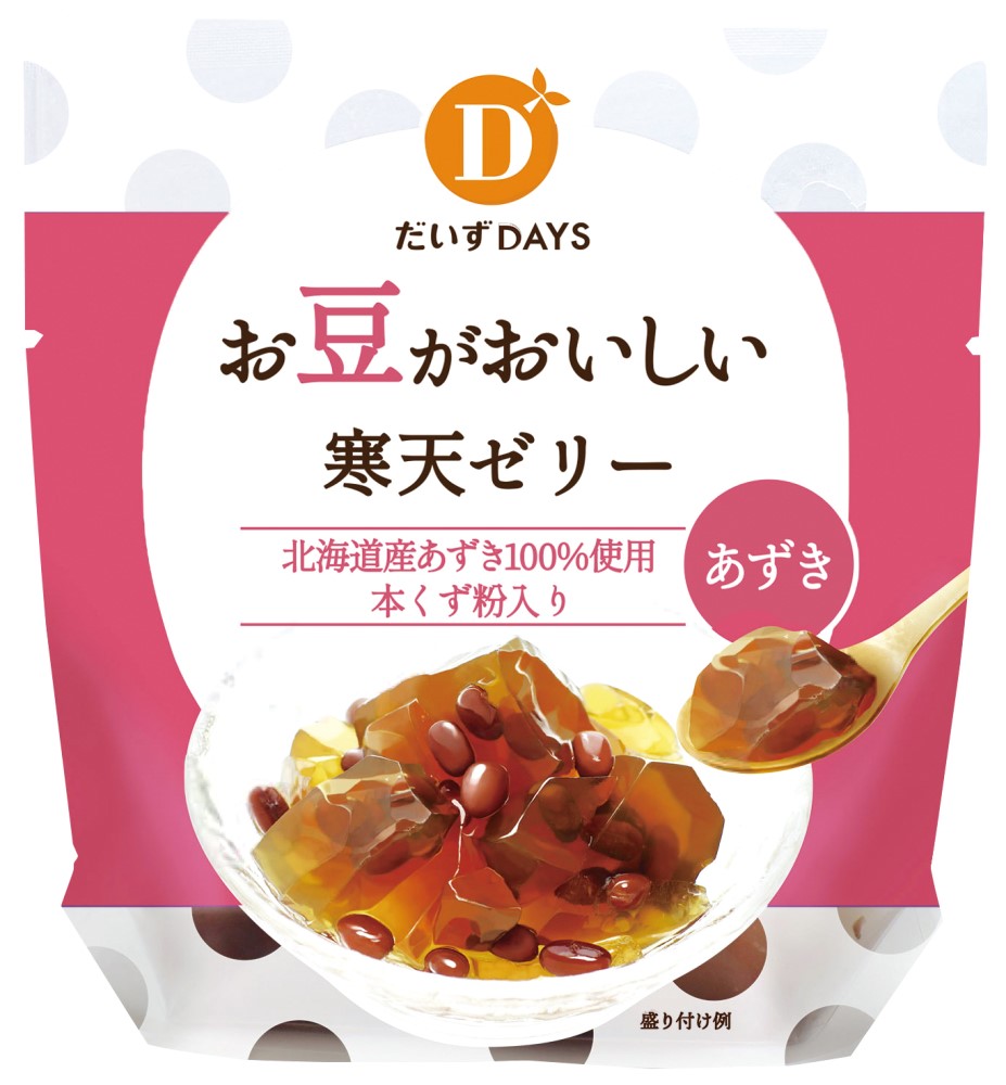 だいずデイズ お豆がおいしい寒天ゼリーあずき 110g