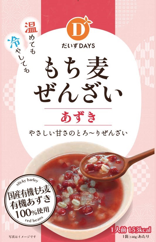だいずデイズ あずきもち麦ぜんざい 140g