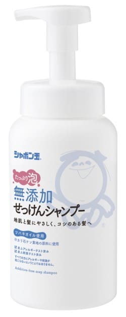シャボン玉 無添加せっけんシャンプー泡タイプ 520ml