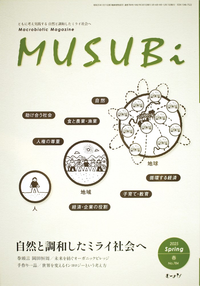 正食出版 季刊誌 むすび 春号
