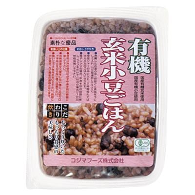 有機玄米小豆ごはん 160g