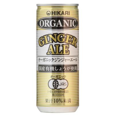 ヒカリ オーガニックジンジャーエール 250ml