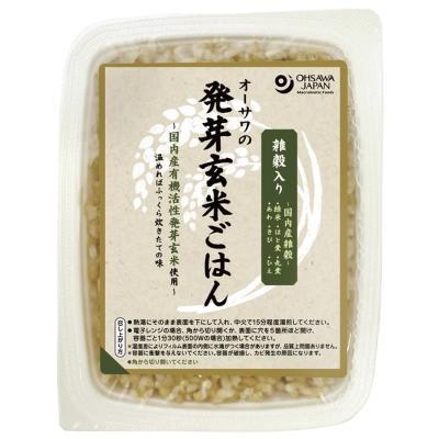 オーサワの発芽玄米ごはん（雑穀入り） 160g