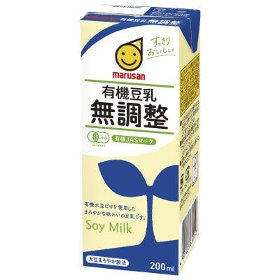 有機豆乳　無調整 200ml