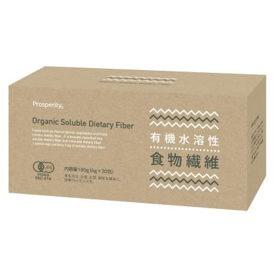 有機水溶性食物繊維 180g(6g×30)