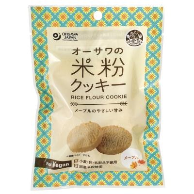 オーサワの米粉クッキー(メープル) 60g