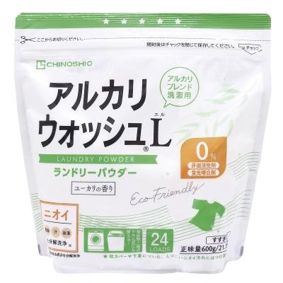 アルカリウォッシュ Lランドリーパウダー(洗濯用洗剤) ユーカリの香り 600g