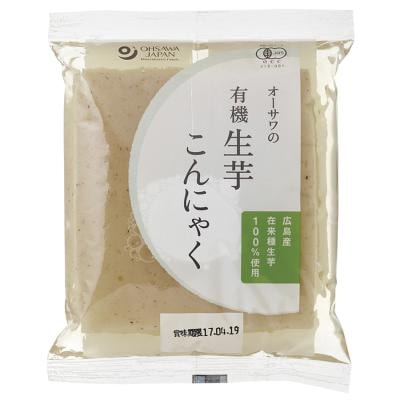オーサワの有機生芋 こんにゃく(板) 200g