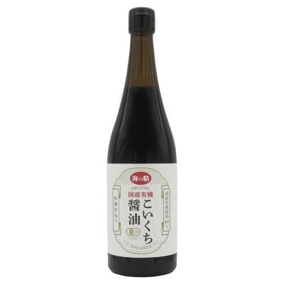 海の精 国産有機こいくち醤油 720ml