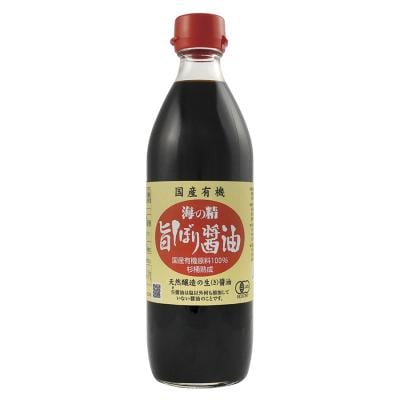海の精 国産有機・旨しぼり醤油 500ml