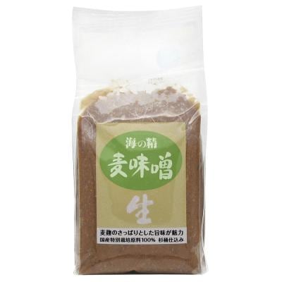 海の精 国産特栽 麦味噌 1kg